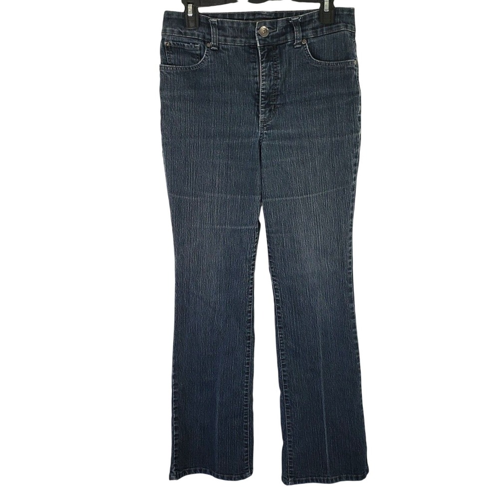 Nine West Jeans Womens Size 10 Dark Wash Bootcut Denim Pants Retro Y2K Preppy